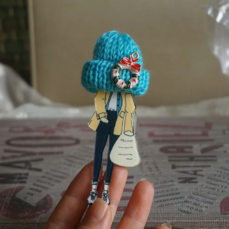 Мода губ брошь в виде большой мультфильм модель персонаж акриловая Симпатичные