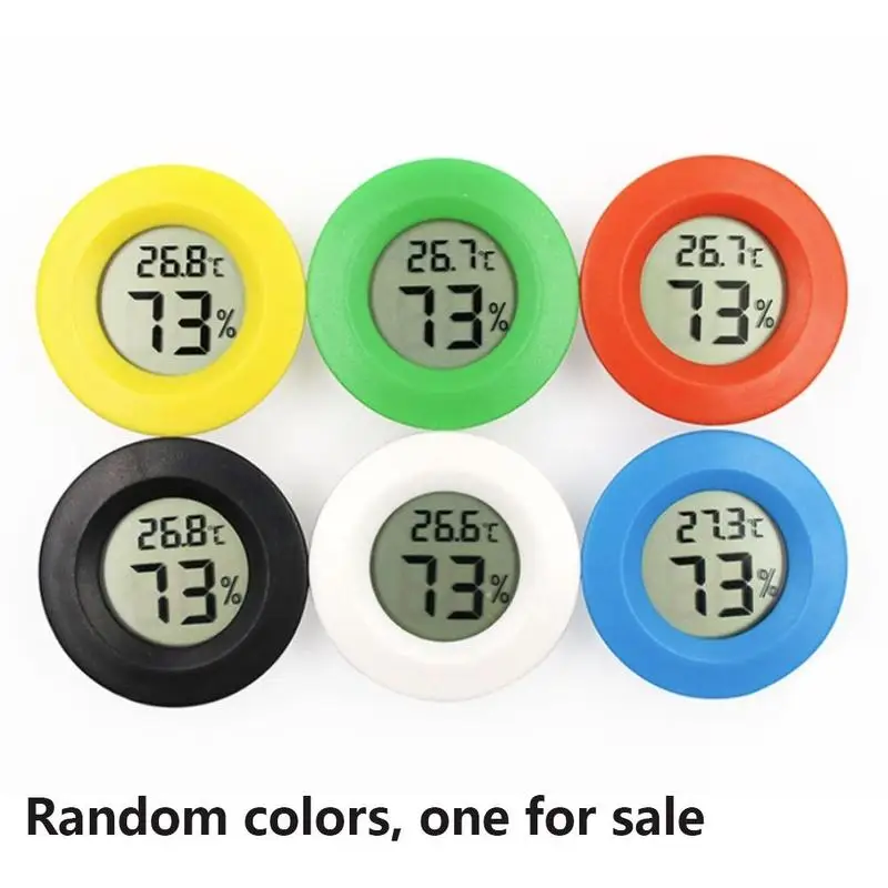

Mini LCD Digital Thermometer Hygrometer Fridge Freezer Tester Temperature Humidity Meter Thermograph Pet Auto Car