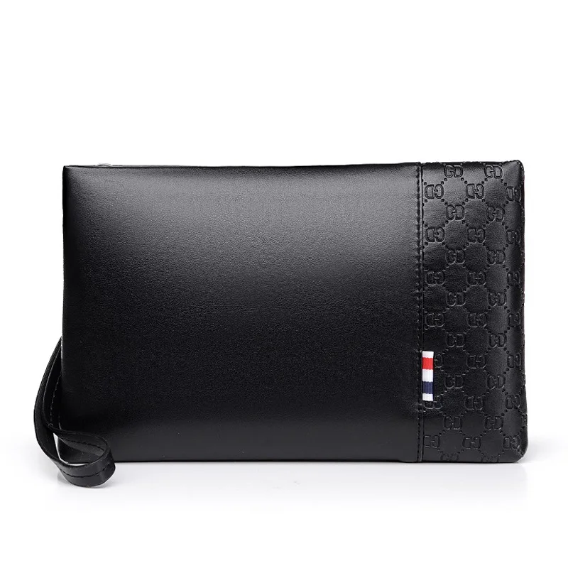 

New Design Men's Day Clutch Soft Envelop Bag Big Capacity Handbag Messenger Bag Male Travel Bag iPad Case