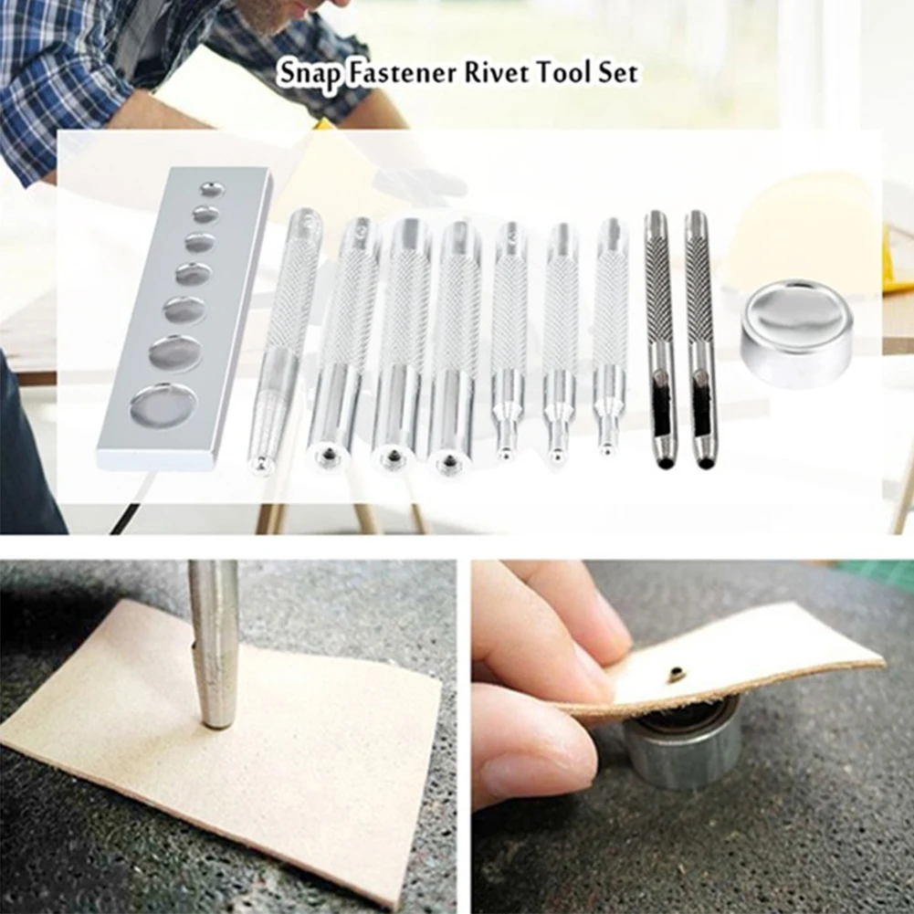 11 шт. Профессиональный дома ручной инструмент комплект сеттер база оснастки