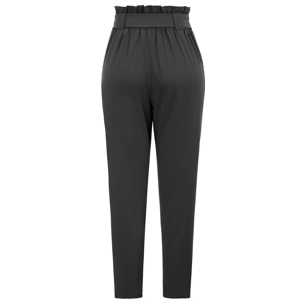 Женские укороченные брюки GRACE KARIN повседневные однотонные облегающие