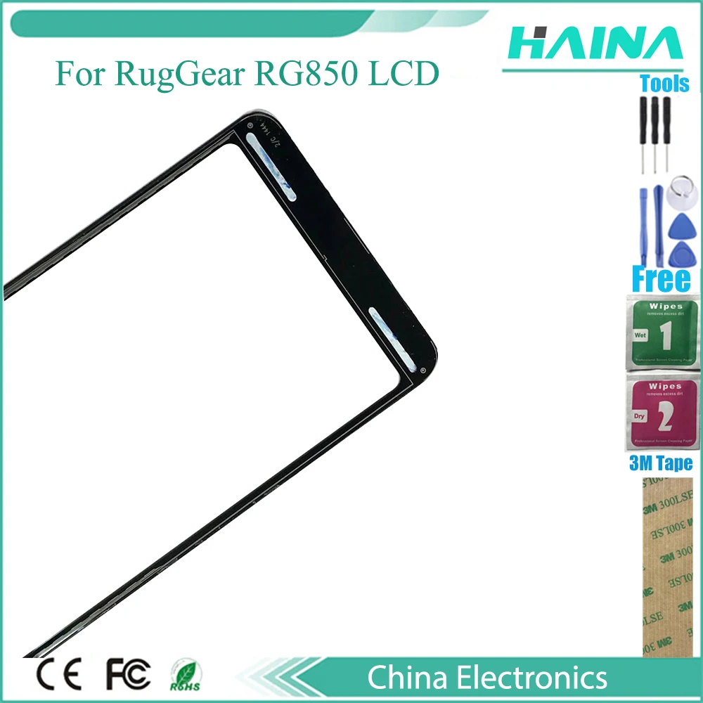 

5.9 inch phone lcd and touch For RugGear RG850 LCD touch screen digitizer assembly monitor repair kit