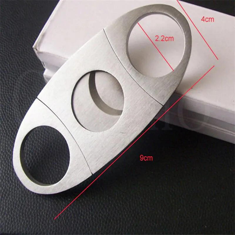 COHIBA резак для сигар из нержавеющей стали аксессуары курения серебро