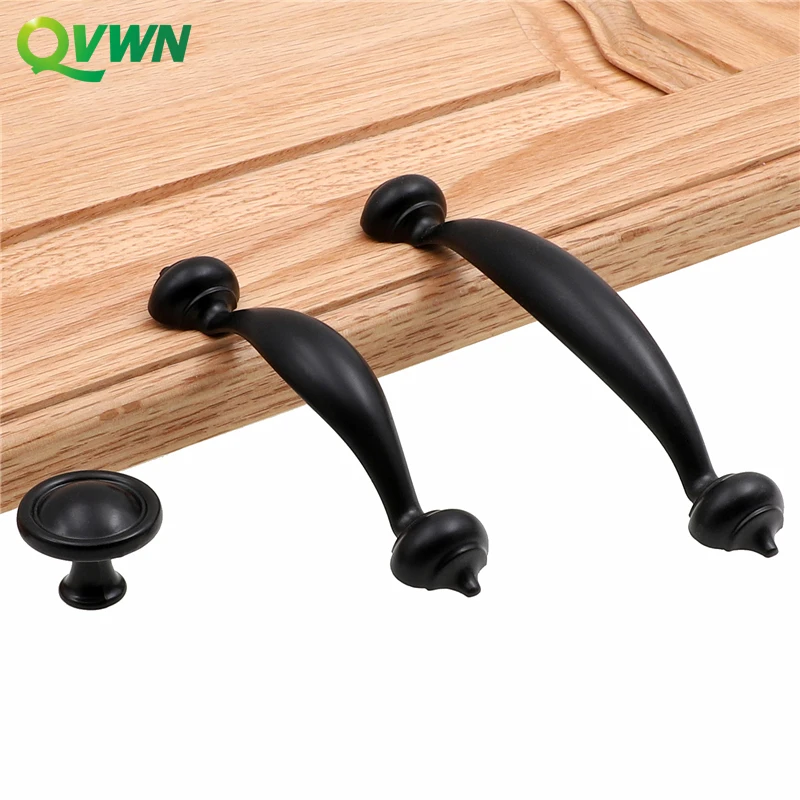 Ручка мебельной ручки QVWN Мебельная ручка железная винтажные раздвижные двери