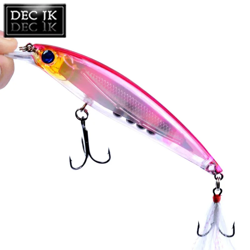 Плавающий Воблер для искусственных басов длинный фотоснимок искусственная