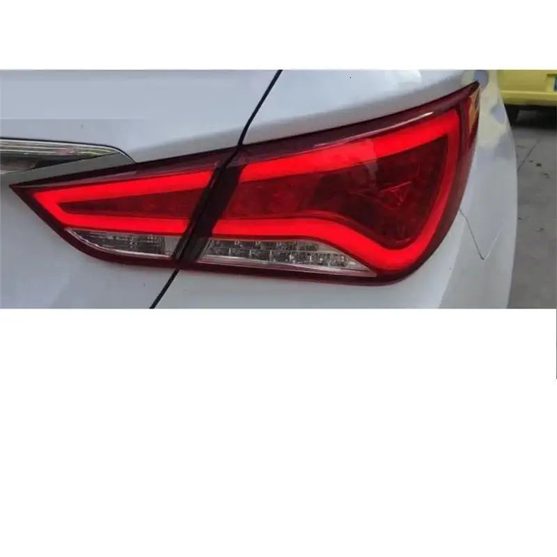 Автозапчасти для автомобилей, автомобильные лампы Drl, светодиодные дневные ходовые фары, задние Автомобильные фары в сборе для hyundai Sonata
