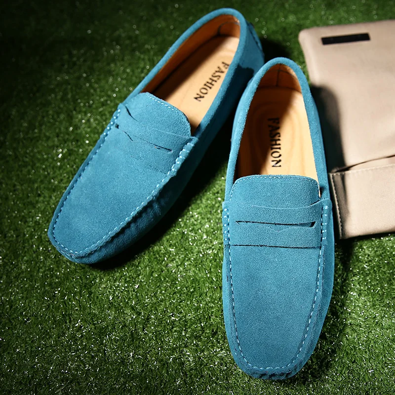 

Men Casual Shoes Fashion Men Shoes Genuine Leather Handmade Mens Loafers Moccasins Slip On Men's Flats Male Driving Shoes