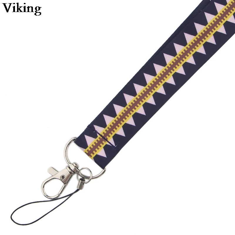 Креативные ремешки с рисунком призмы для ключей ID карт держатель телефона