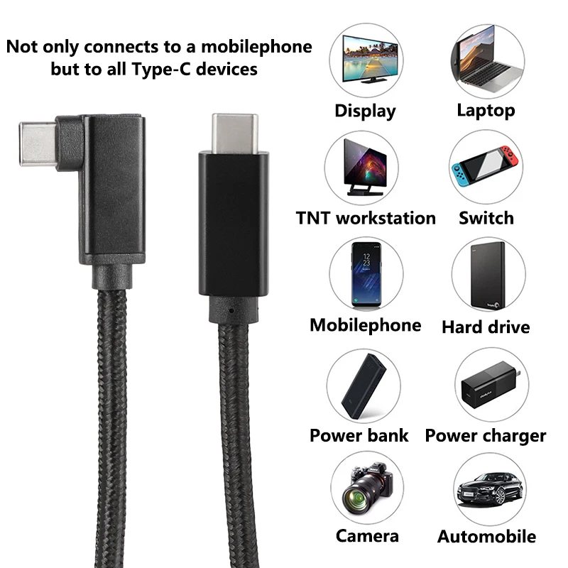CAMVATE USB Type C 3 1 Gen 2 E Marker Cable 100W PD быстрая фотография для типа