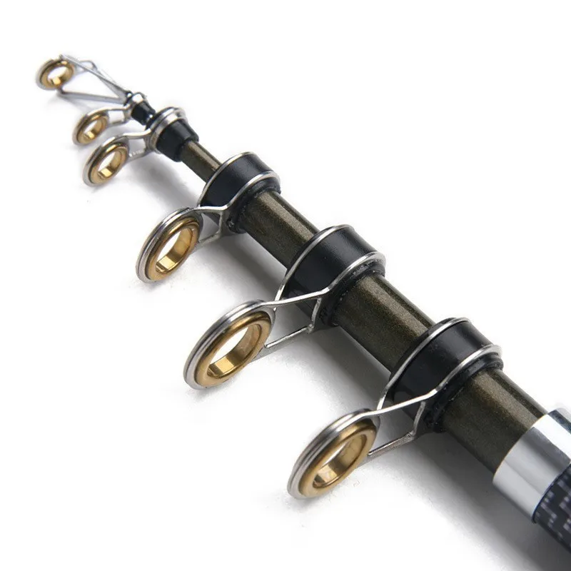 Телескопическая удочка GW прочная Удочка из углеродного волокна для ловли форели