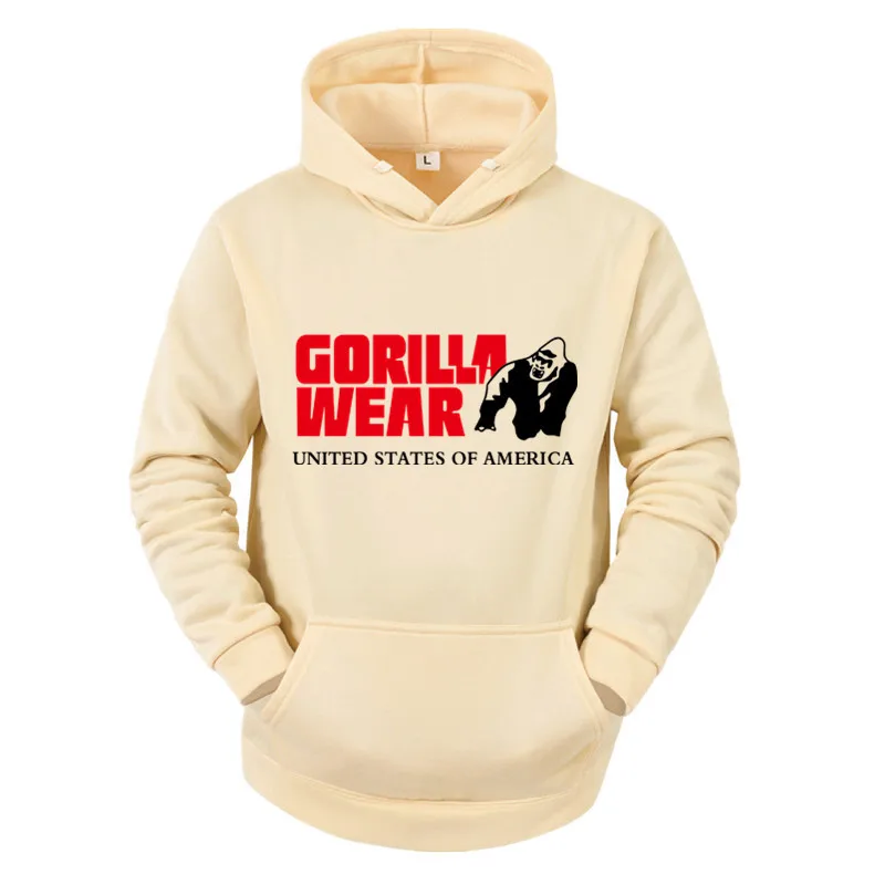 

Fashion brand printing men's spring and autumn new hip hop gorilla logo casual fashion Hoodie, street youth loose sportswear