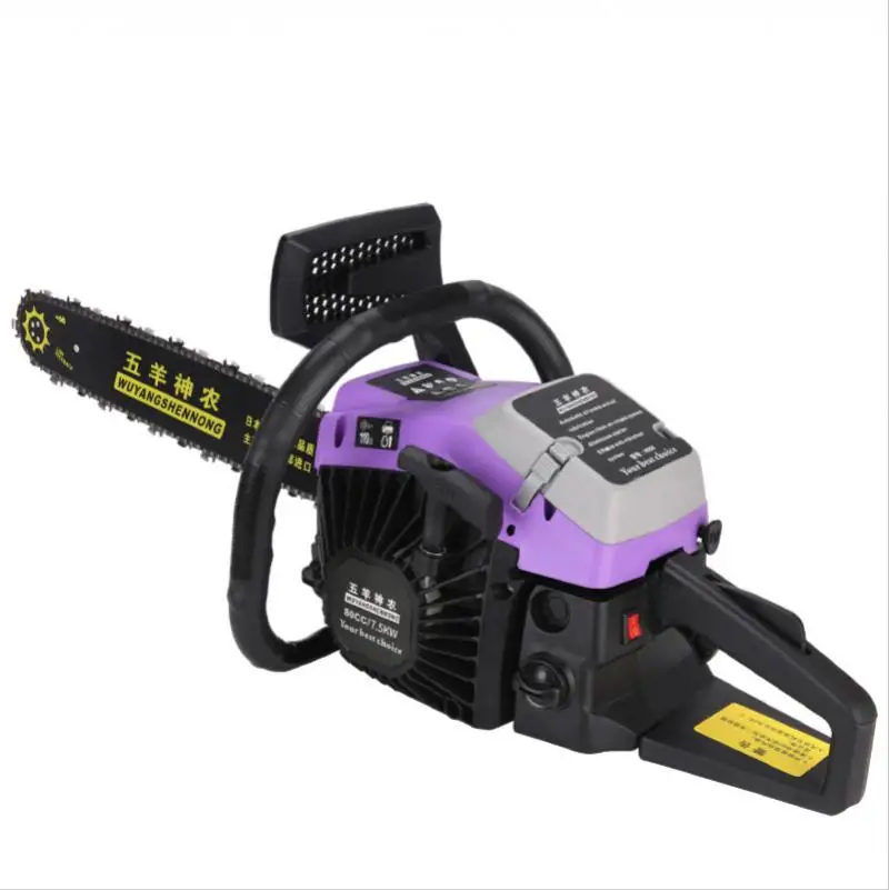 

Бензопила 7,5 кВт, цепная пила, круглые деревянные бревна, высокомощные лесопилы, портативные садовые инструменты, цепная пила, лесопилы