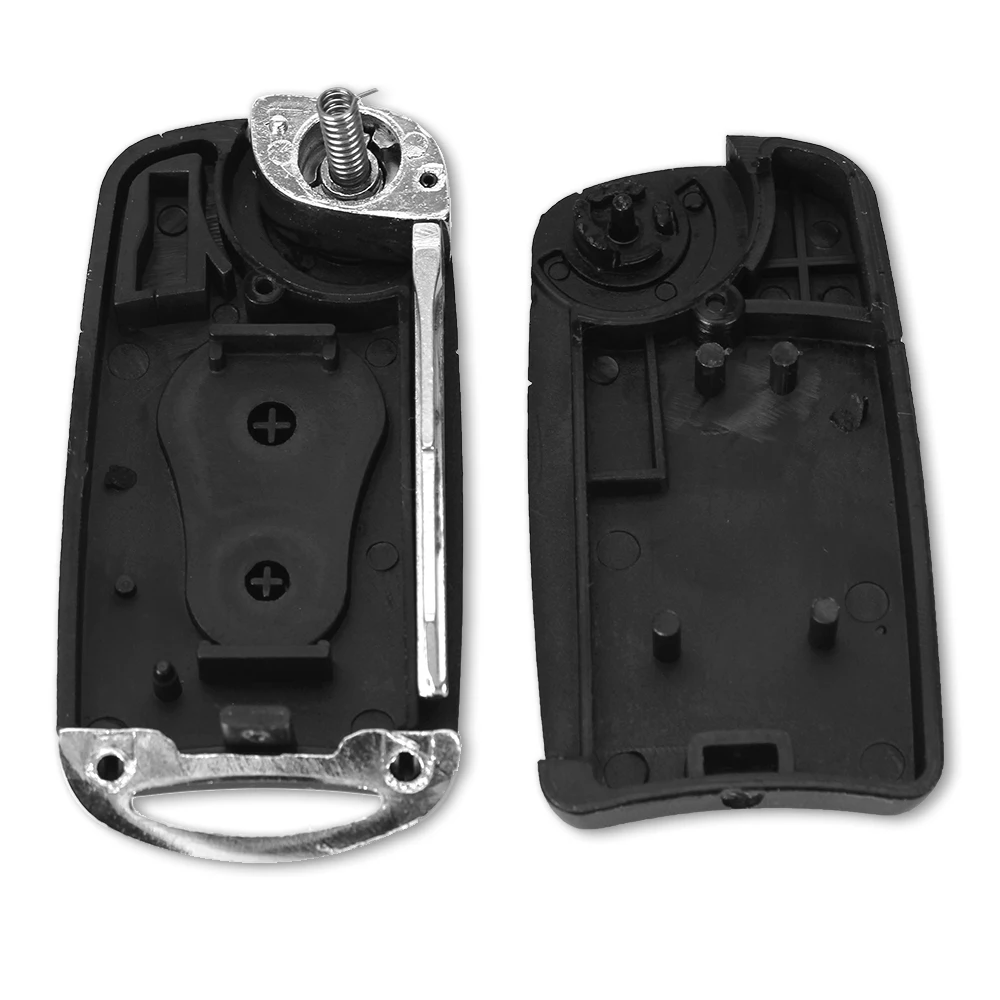 KEYYOU Uncut Blade 2 кнопки Модифицированный корпус автомобильного ключа дистанционного