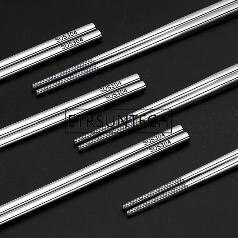 Палочки для еды из нержавеющей стали 100 304 пар | Дом и сад