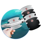 Защитная пленка на дверную ручку автомобиля FIAT 500 Grande Stilo Freemont Punto Astra Bravo Ducato Panda, 4 шт., автомобильные аксессуары