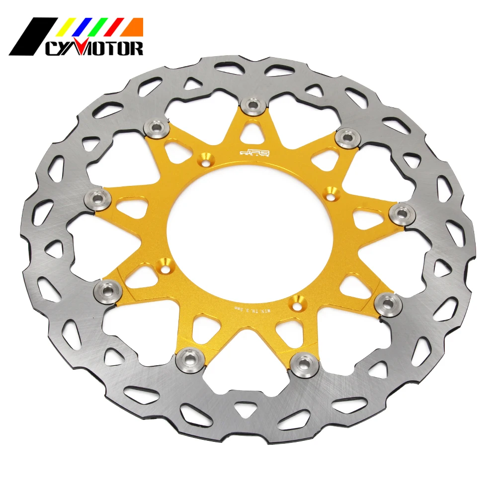 

320MM Floating Wavy Brake Discs Rotor For SUZUKI RMZ250 RMZ450 RMX450 RMZ RMX 250 450 2005-2015 05 06 07 08 09 10 11 12 13 14 15