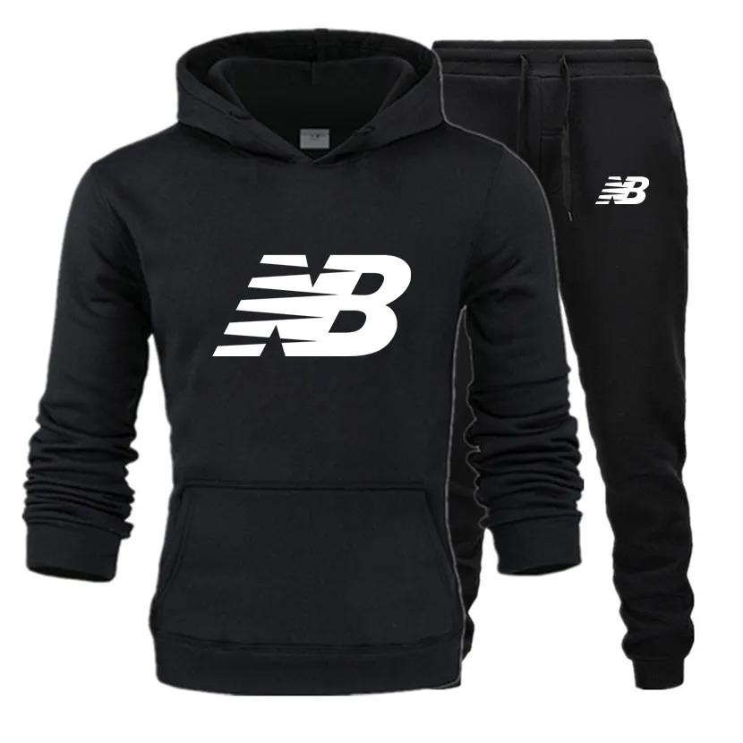 

Mannen Sets 2 Stuk Hoodies + Broek Harajuku Sport Past Casual Mannen/Vrouwen Sweatshirts Trainingspak Merk Sportkleding 2021
