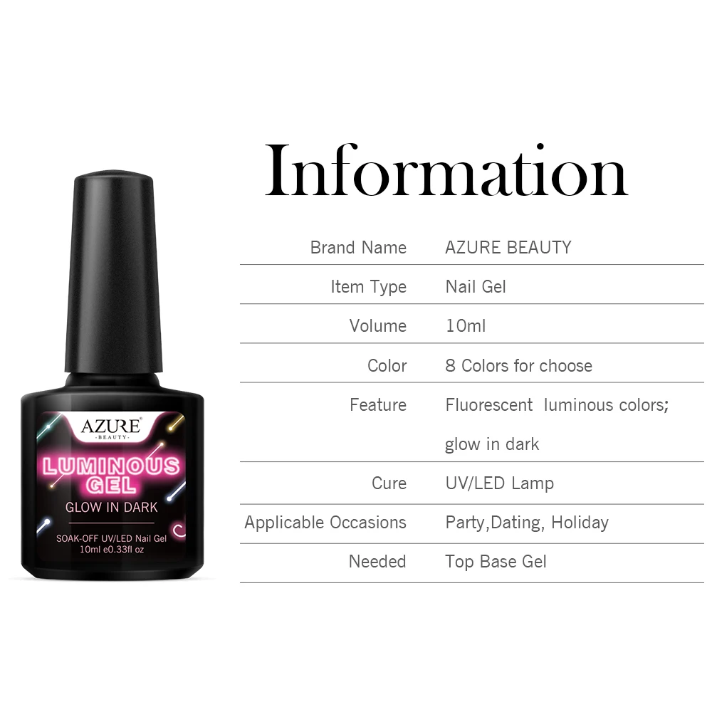 Modelones Новый светящийся Гель-лак для ногтей замачиваемый УФ/светодиодный