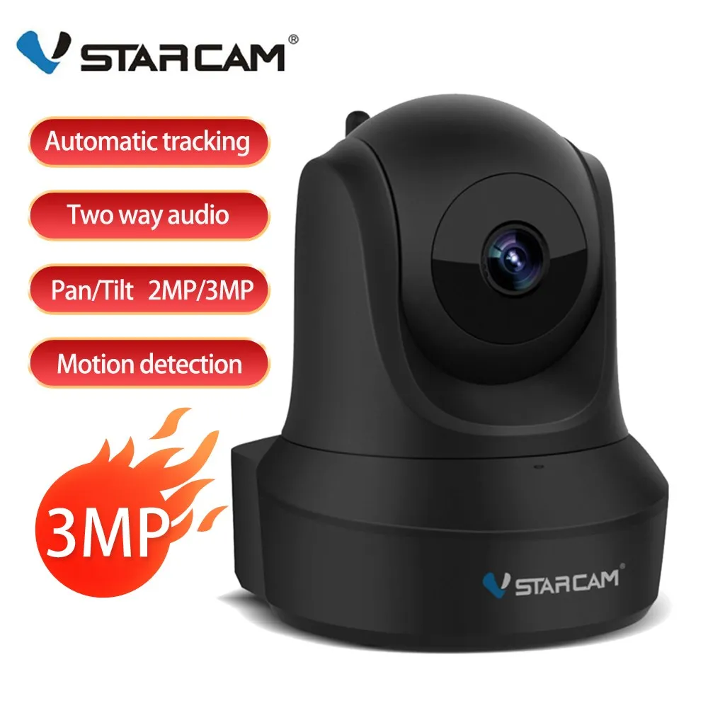Беспроводная IP камера Vstarcam 3 Мп H2.64 + Wi Fi 2 МП 1080P Full HD|Камеры видеонаблюдения| |