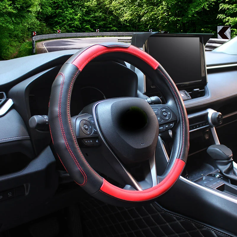 

1pc for TOYOTA RAV4 2020-2021 Steering wheel cover