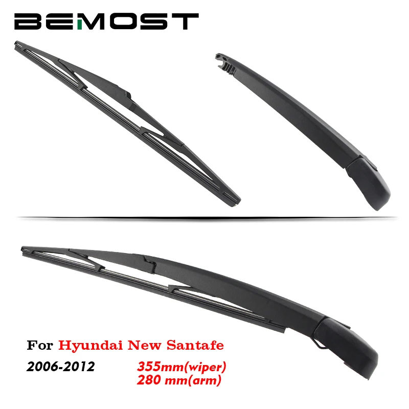 

BEMOST Car Rear Windshield Wiper Arm Blades Brushes For Hyundai New Santafe 2006-2012 Back Windscreen Auto Styling Accessories