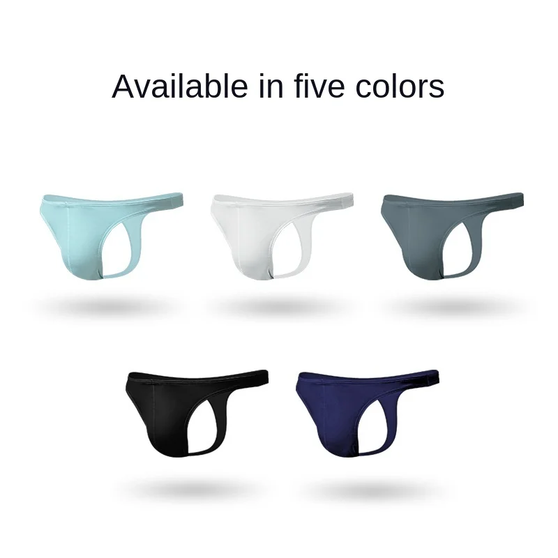 

BOBTXS 5PCS Men's Sexy Panties Jockstrap Pouch Cuecas Gay Slip Homme Srting Briefs Thongs Jockmail Underwear Men Mesh Underpants