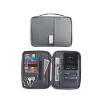 Large Gray 5 шт набор путешествия Упаковка сумка-Органайзер для грязного белья пояса Чемодан чехол костюм чехол Сумки Водонепроницаемый куб нейлоновая сумка для отдыха на открытом воздухе Органайзер - Цвет: Large Gray