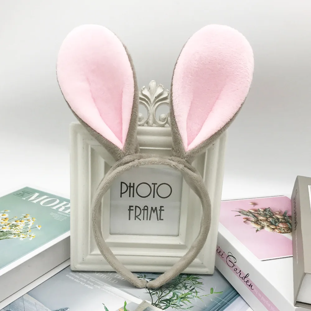 

Женская повязка на голову для детей, девушек и взрослых, пушистые пасхальные аксессуары для костюмированной вечеринки на Хэллоуин