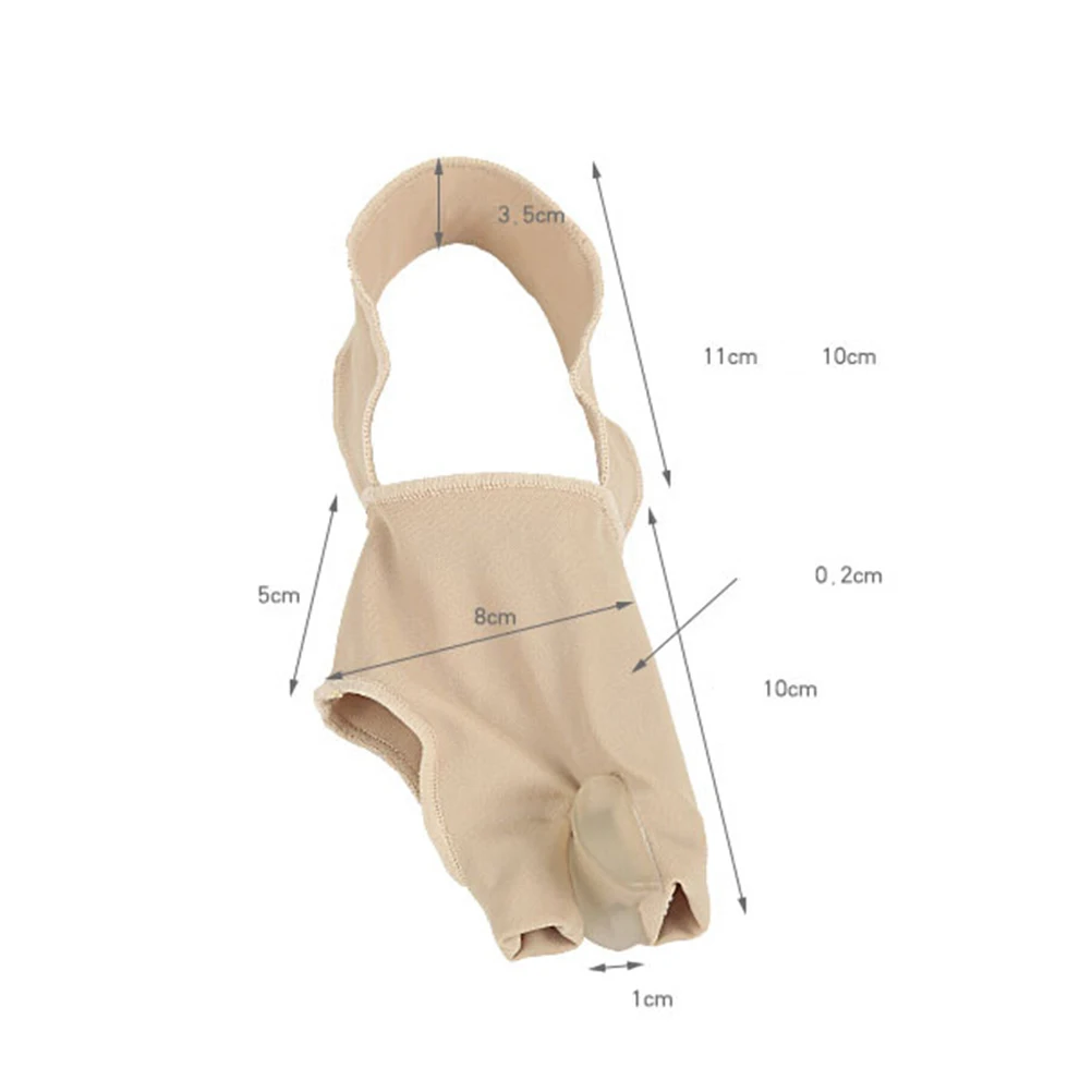 

1Pair Toe Separator Hallux Valgus Bunion Corrector Orthotics Feet Bone Thumb Adjuster Correction Sock Straightener Brace Hot