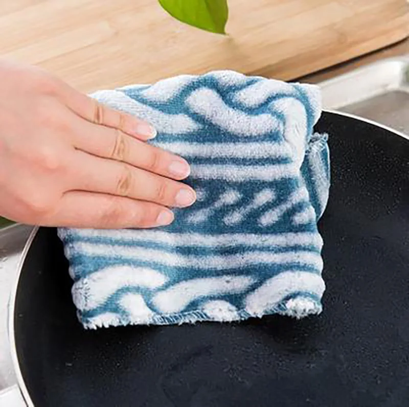 Мощное впитывающее полотенце из сверхтонкого волокна мягкое домашнее кухонное
