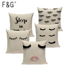 Модные высококачественные наволочки для ресниц, наволочки в форме сердца, домашний декор, льняные наволочки для подушек, декоративные автомобильные диванные подушки, Наволочки