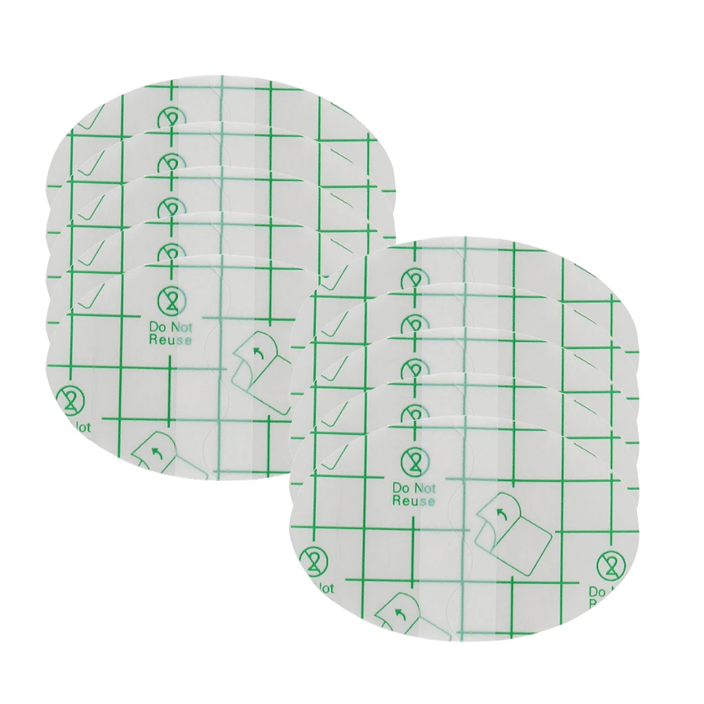 

10Pcs Women Girls Anti-wearing Heel Sticker Foot Care Tools Adhesive Hydrocolloid Gel Blister Plaster Pedicure Patch DWH5