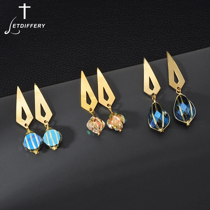 

Женские серьги в форме узелка, золотистые, 14 к, с подвесками в форме сердца