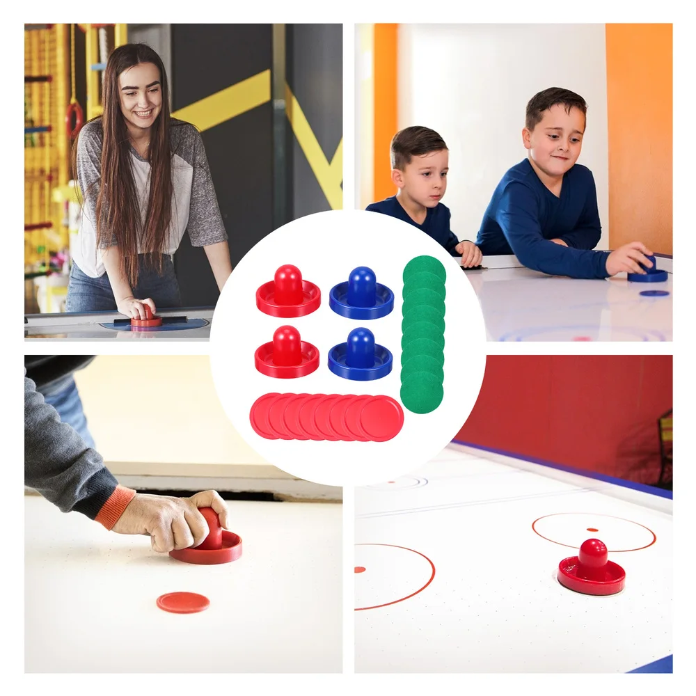 

1 Set Air Hockey Pushers and Air Hockey Pucks Air Hockey Parts for Game Table