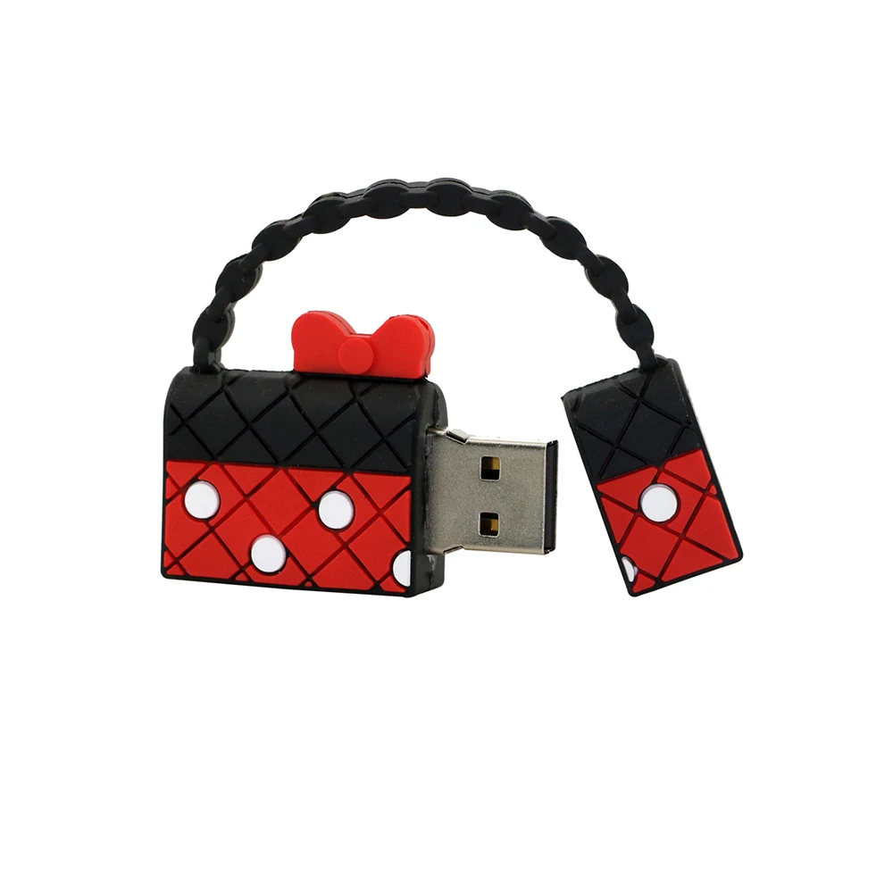 Мультяшная сумка флеш накопитель 8 ГБ 16 32 64 USB карта памяти сумки 128 внешнее
