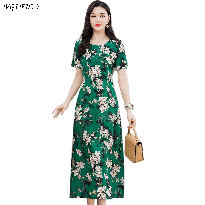 Женское летнее платье 2020 повседневное длинное с коротким рукавом модное Платье