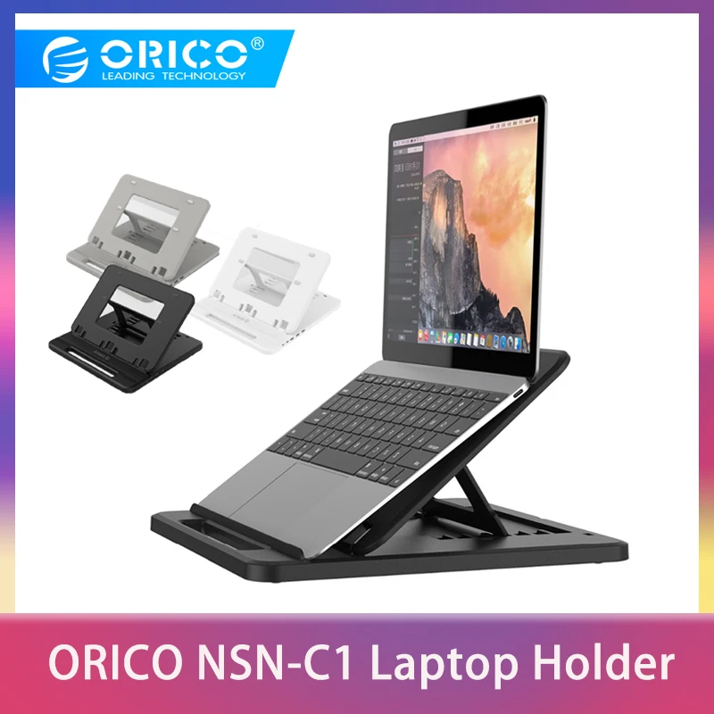 ORICO NSN C1 складной держатель для планшета и ноутбука Подставка 3 порта USB3.0 док