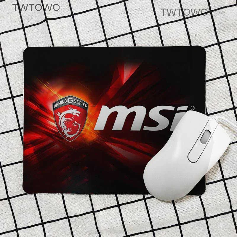 

Игровой коврик для мыши MSI Gaming Series, маленький игровой коврик для мыши 26x21 см, коврик для мыши для игры