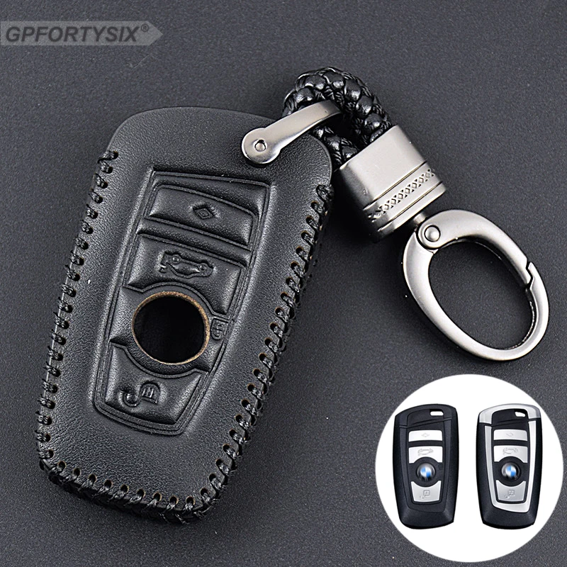 Чехол для автомобильных ключей чехол из натуральной кожи BMW F30 F20 X1 X3 X5 E30 E34 E90 E60 E36