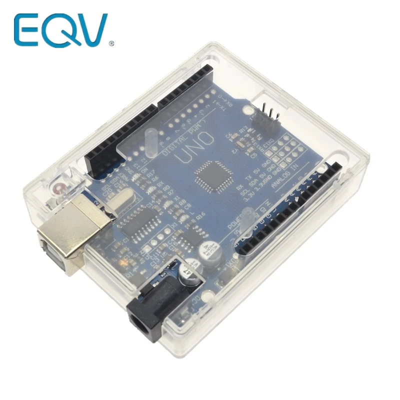 Прозрачный чехол для Arduino UNO R3 MEGA328P(не включает UNO R3