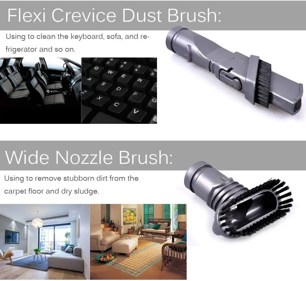 Сменные насадки для пылесоса Dyson V6 DC44 DC33 DC35 DC39 DC58 DC59 DC62 DC61|Запчасти пылесоса| |