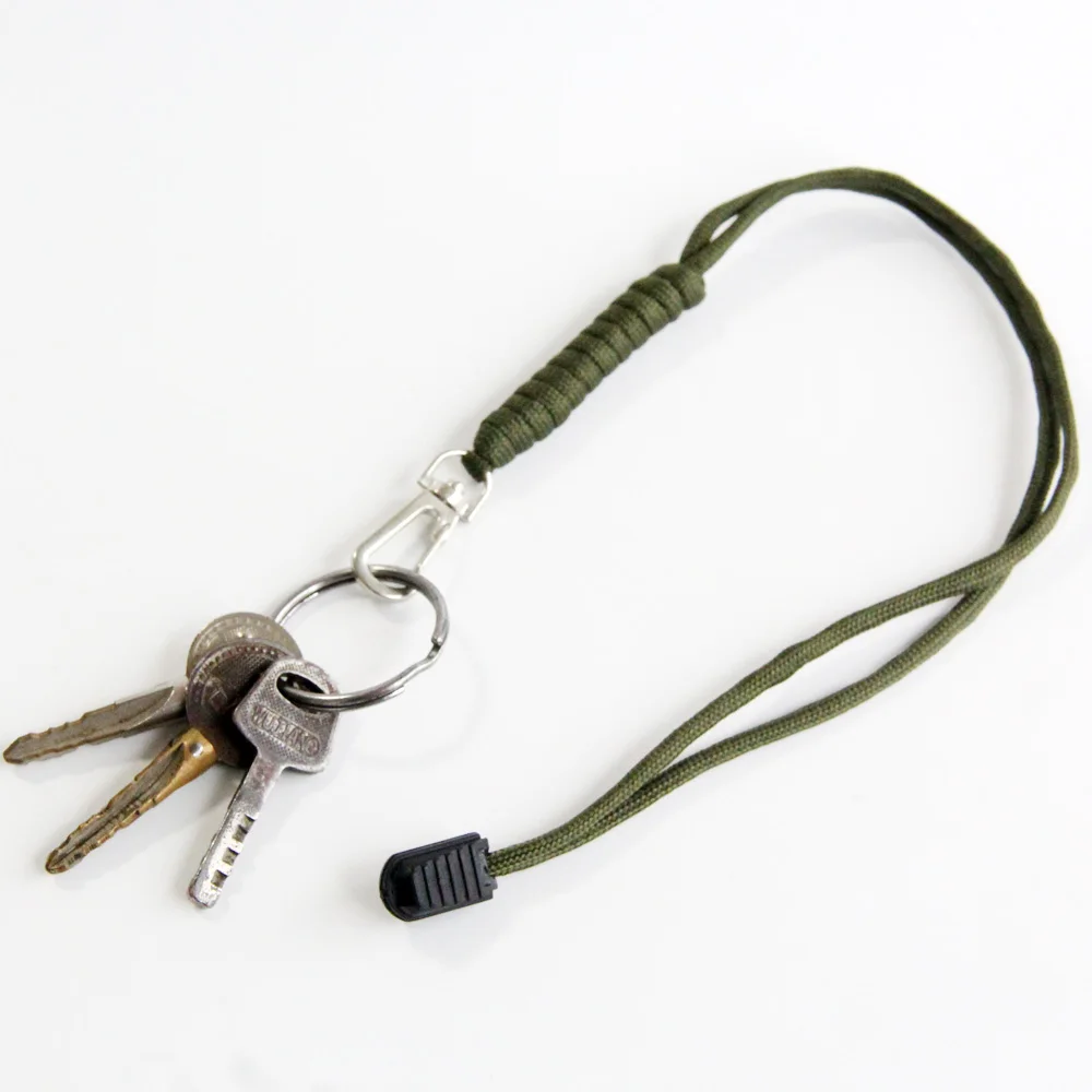 9 шт QingGear ручной работы парашютный шнур паракодовый плетеный для ножей с