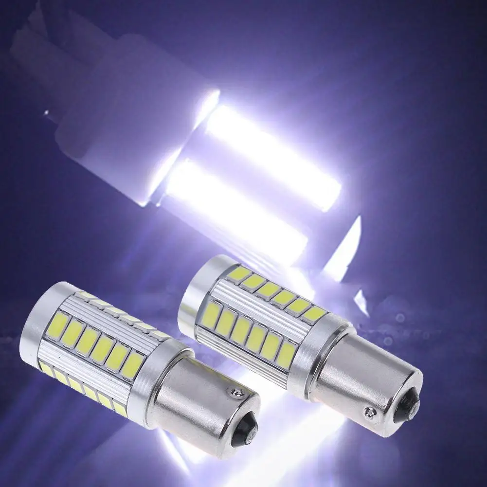 2 шт. DC 12 В 1156 5630 33SMD светодиодный автомобильный сигнал поворота Стоп светильник