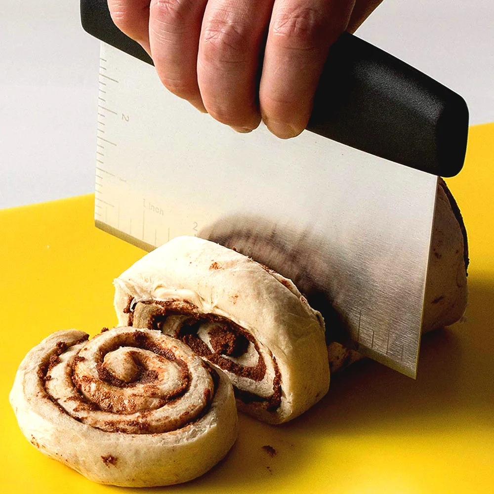 1 шт. металлический скребок для выпечки из нержавеющей стали отлично подходит