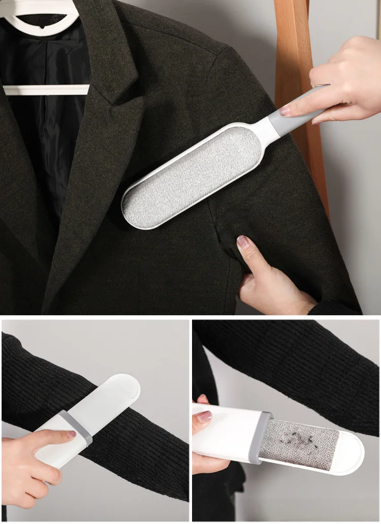 Мини волшебное средство для удаления шерсти домашних животных ворса ролик