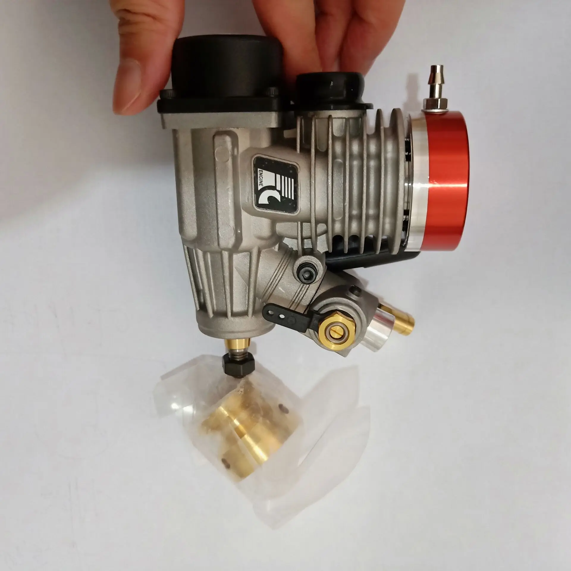 RC Nitro Морская Лодка с водяным охлаждением такой же двигателем GO28 5.0CC +