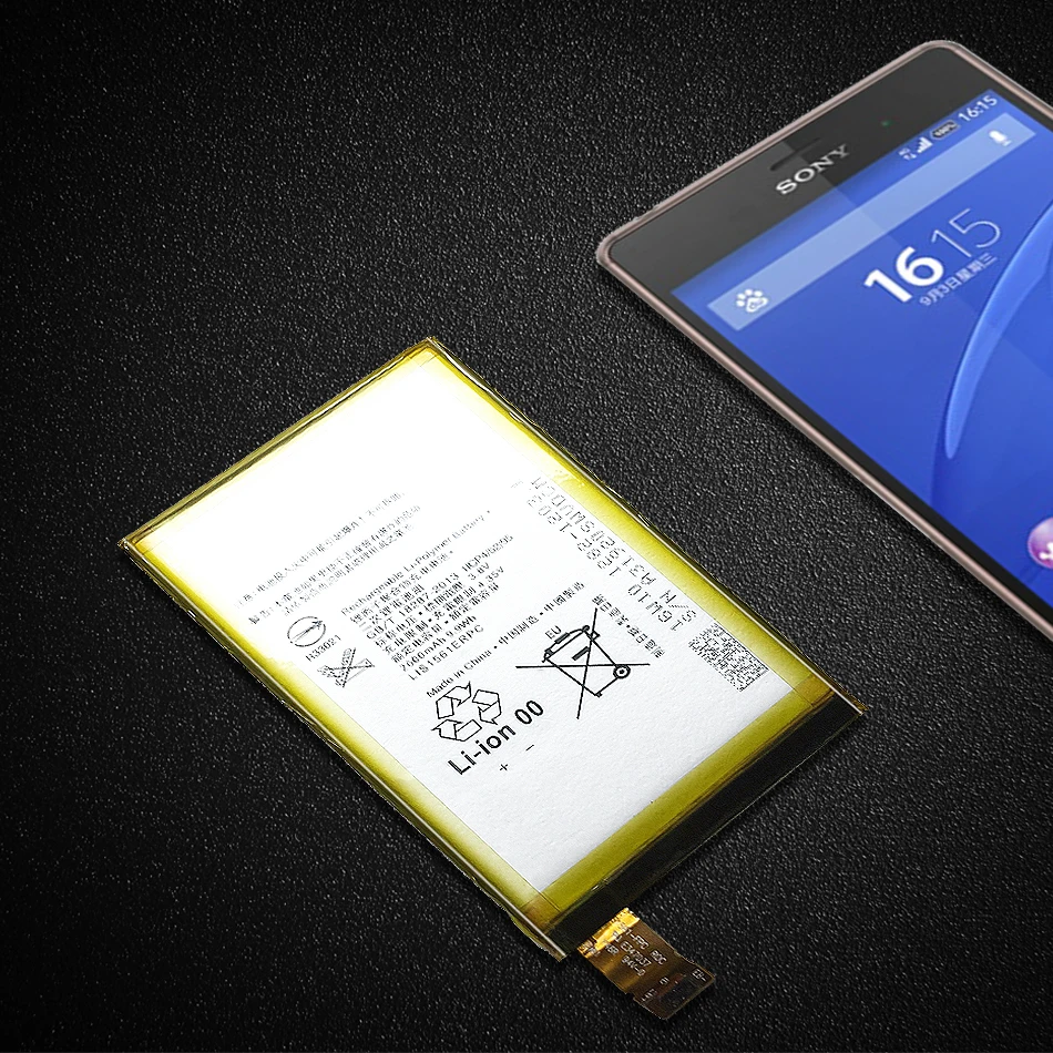 Аккумулятор для мобильного телефона Sony Xperia Z3 Mini Compact Z3c M55W Z3mini D5803 D5833/C4 E5333 E5363 E5306 2600