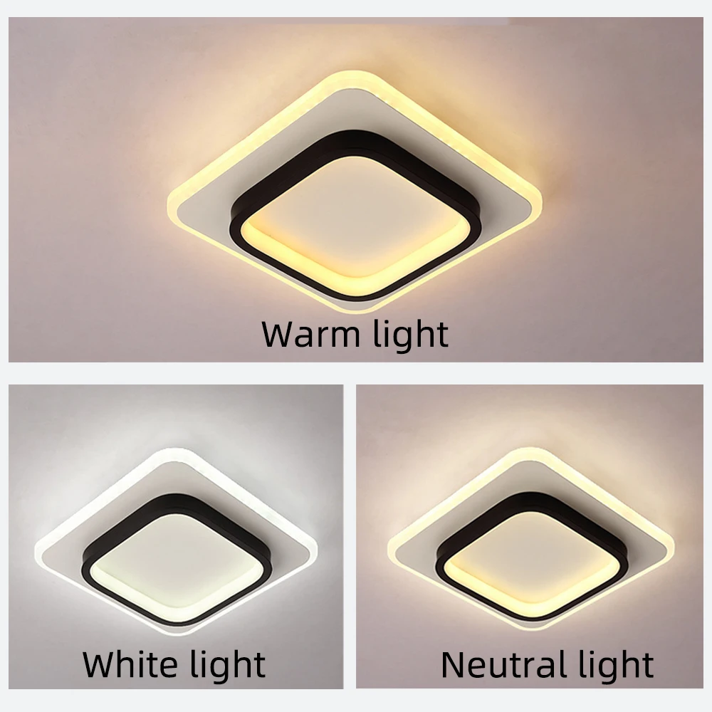 Современные светодиодные потолочные лампы для спальни прикроватные светильники