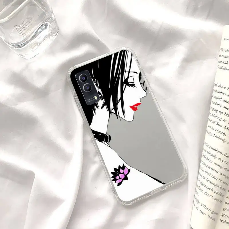 

Nana Anime Oosaki Phone Case Transparent for vivo x y s 7 9 1 7 5 6 50 53 66 55 69 67 e plus pro shell cover funda