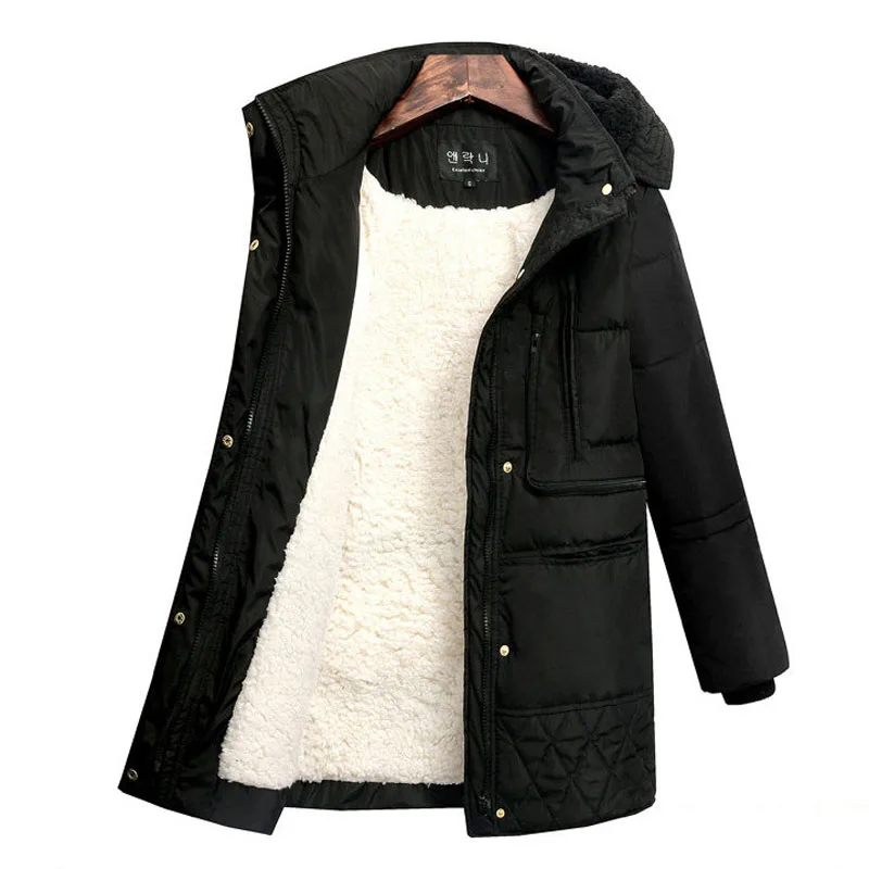 2019 зимние толстые пуховики из белой утиной шерсти ягненка имитация женские